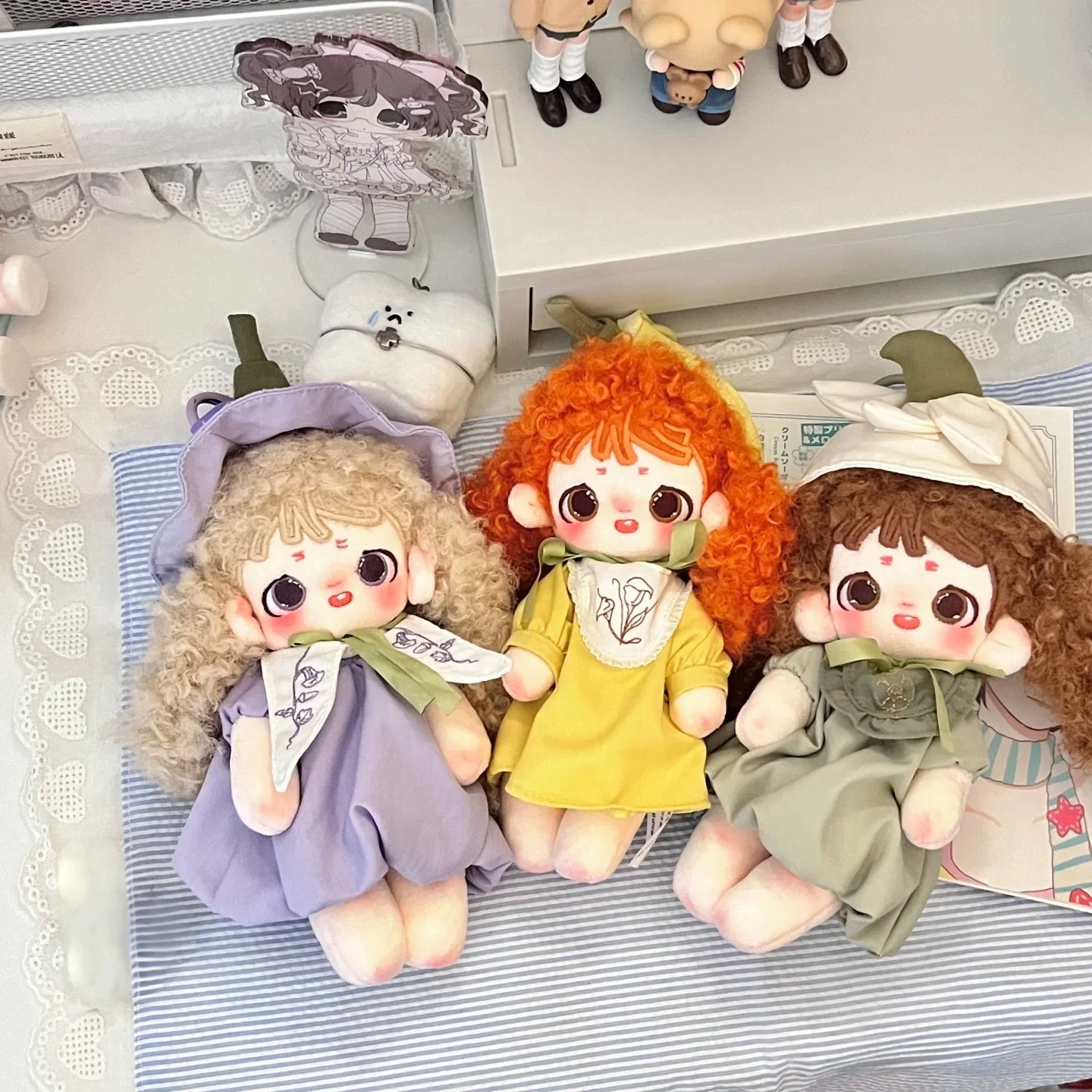 

Новая плюшевая глухая коробка, оригинальный Fu Fu Flower Realm Dreaming First Generation, модный игровой орнамент, подвеска на рюкзак, украшение для дома