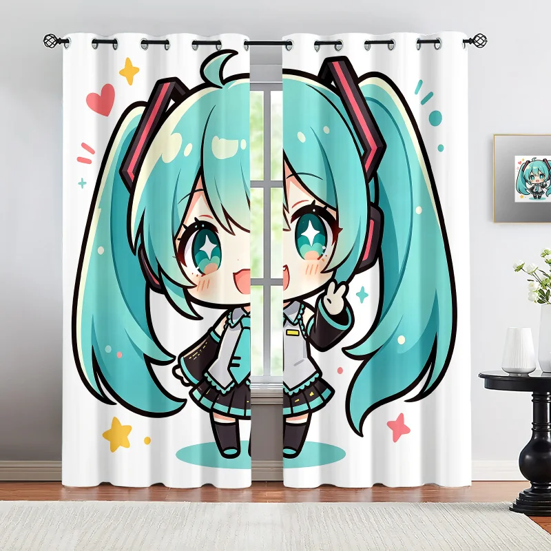 2pcs-hatsune-miku-chibi-kawaii-style-blackout-curtains-cute-anime-window-drapes-fans-room-kids-room-teen-girl-bedroom-decor-gift