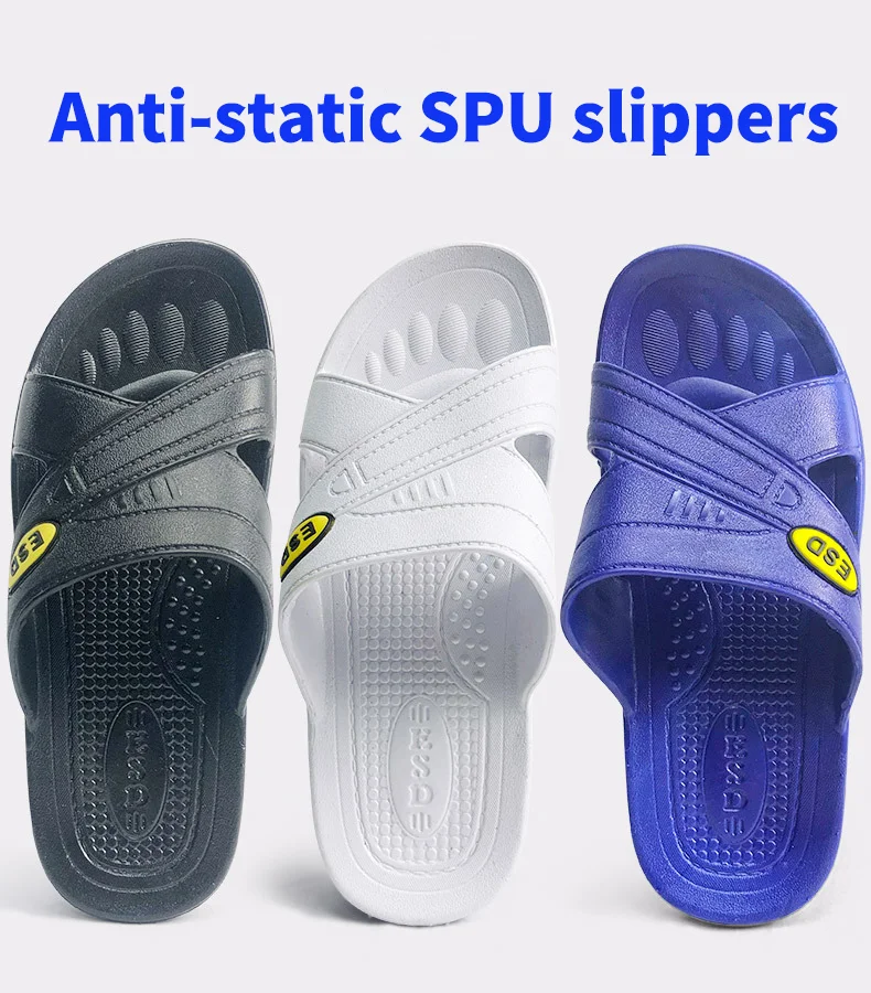 Anti-Static Slippers, Universal Safety Shoes, Pharmaceutical Factory, Digital Workshop, Women's Work Shoes, Non-Slip Summer Sandals