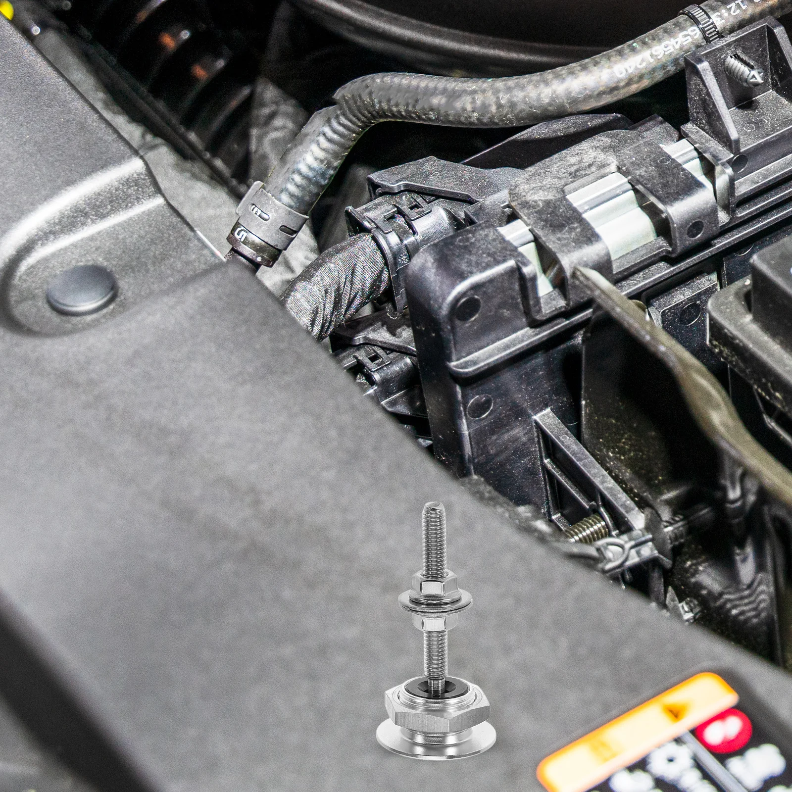 

Hood Lock Car Supply Bumper Clips Auto Pins Part Automotive Accessory Latch Kit Bonnet