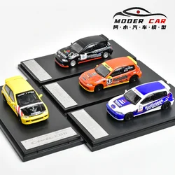 シビックeg6ダイキャストモデルカー、sw、1:64