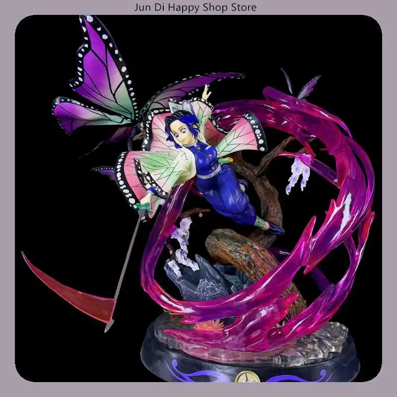 

​​Demon Slayer Kocho Shinobu 33cm 1/6 Scale Purple Pink Anime Figure Statue Desktop Decoration Gift​