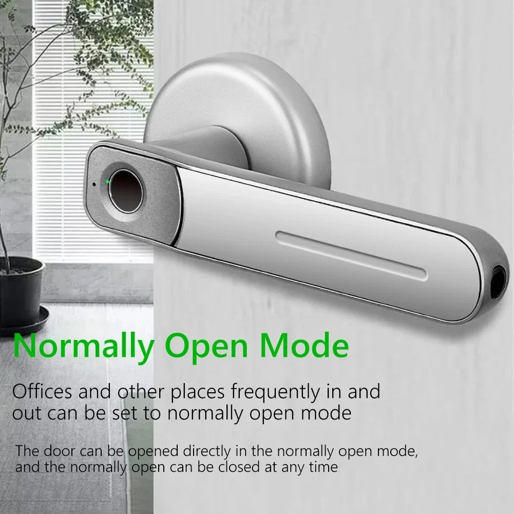 Smart Door Lock Electronic Home Fingerprint Lock TT Key App Unlock Indoor Office Wooden Door Room Bedroom Smart Lock