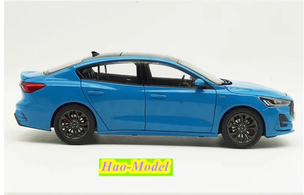 1:18 For Ford Focus CTCC 2020 Alloy Diecast Model Car Kids Toys Boys Birthday Gifts Hobby Display Collection Ornaments Blue