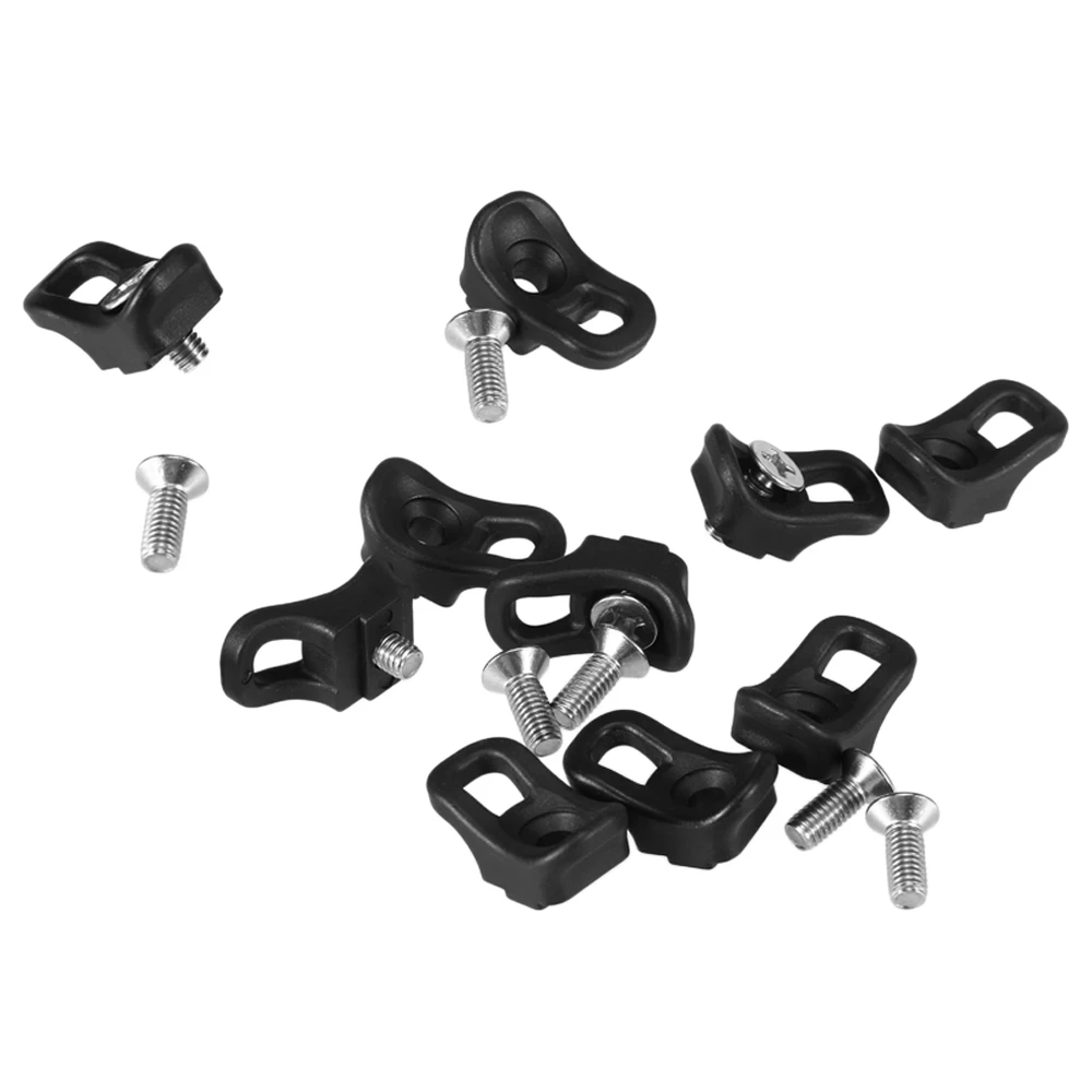 10 Pack Kayak Eyelet Tie Down Loop Deck Fitting Bungee Cord Kit Rigging Outfitting Pad Eye