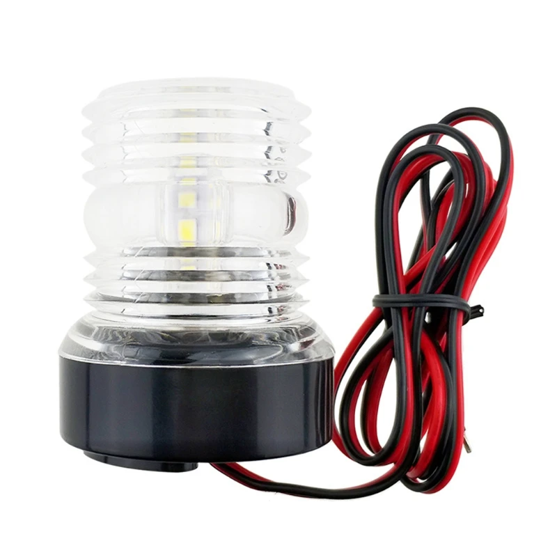 LED Marine Navigation Light 12V 24V 360 Degree All-round Light Marine Boat Singnal Light for Pontoon Power Boats Skiff