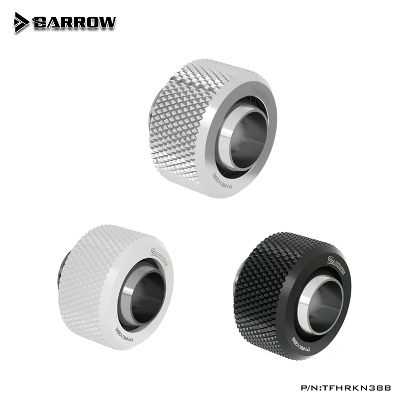 

Barrow G1/4" Cooling Fittings 3/8"ID*1/2"OD 10x13mm Soft Tube Fittings For Soft Tube, TFHRKN38B