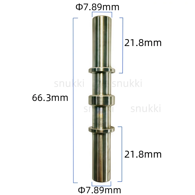 Peça final masculina de aço inoxidável 6.30 conector macho 7.89mm 9.49 universal geral conector de metal para linha de combustível automática 2 peças por lote