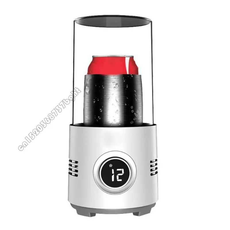 

Electric Cooling Heating Cup for Home Office Use Auto Shut off Cold Hot Beverage Container Portable Coffee Warmer 4XFB