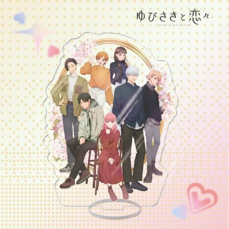 جديد أنيمي Yubisaki إلى Renren Signos De Afecto الإصبع اللمس الاكريليك حامل الشكل عرض تأثيري سحر سطح المكتب نموذج لوحة