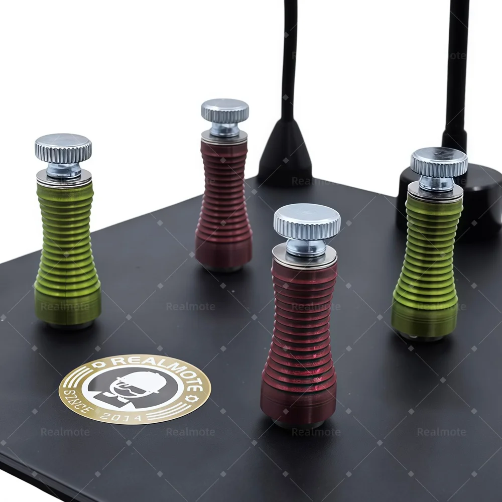 4-teiliges neues Upgrade-Set mit federbelasteten magnetischen Leiterplattenhaltern – starker Magnet, Carbon-Säulen-Design für Telefonreparatur und Löten – Detail 7