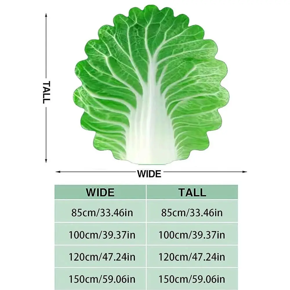 Zabawny koc z kapusty Lekka kołdra na drzemkę Koc klimatyzacyjny Nowość Miękki, uroczy koc do rzucania