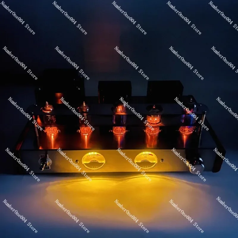 ل 6P14 EL84 حمى الصفراوي آلة الرجعية مكبر كهربائي ، فئة واحدة أ النقي فراغ أنبوب مكبر كهربائي #4