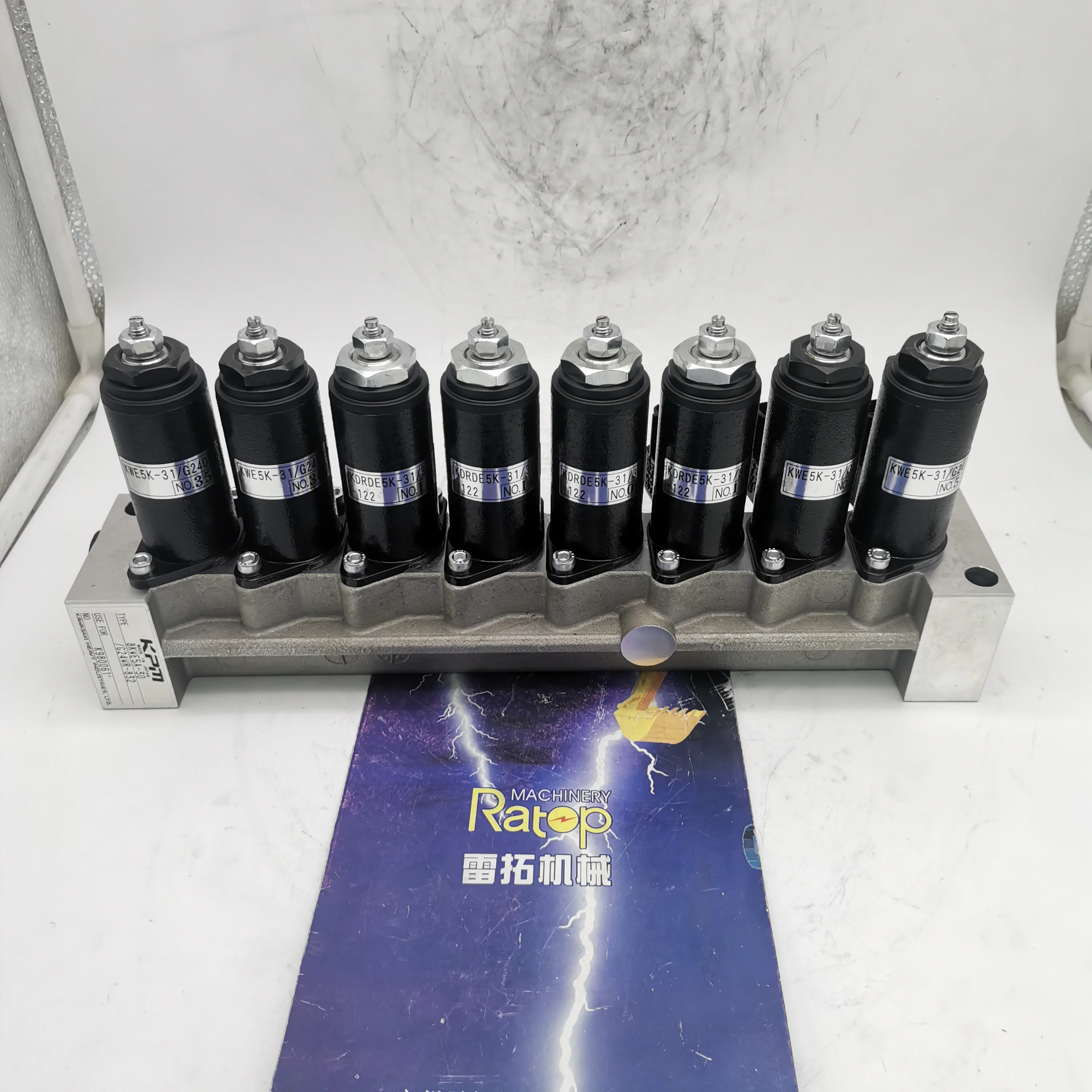 High Quality Solenoid Valve Group For SY215C Excavator Solenoid Valve Assembly