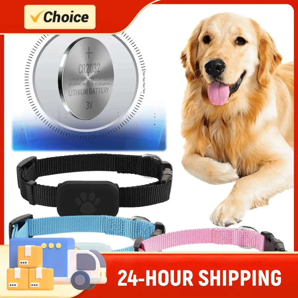 

GPS-трекер для животных с регулируемым ошейником, умный локатор для кошек и собак