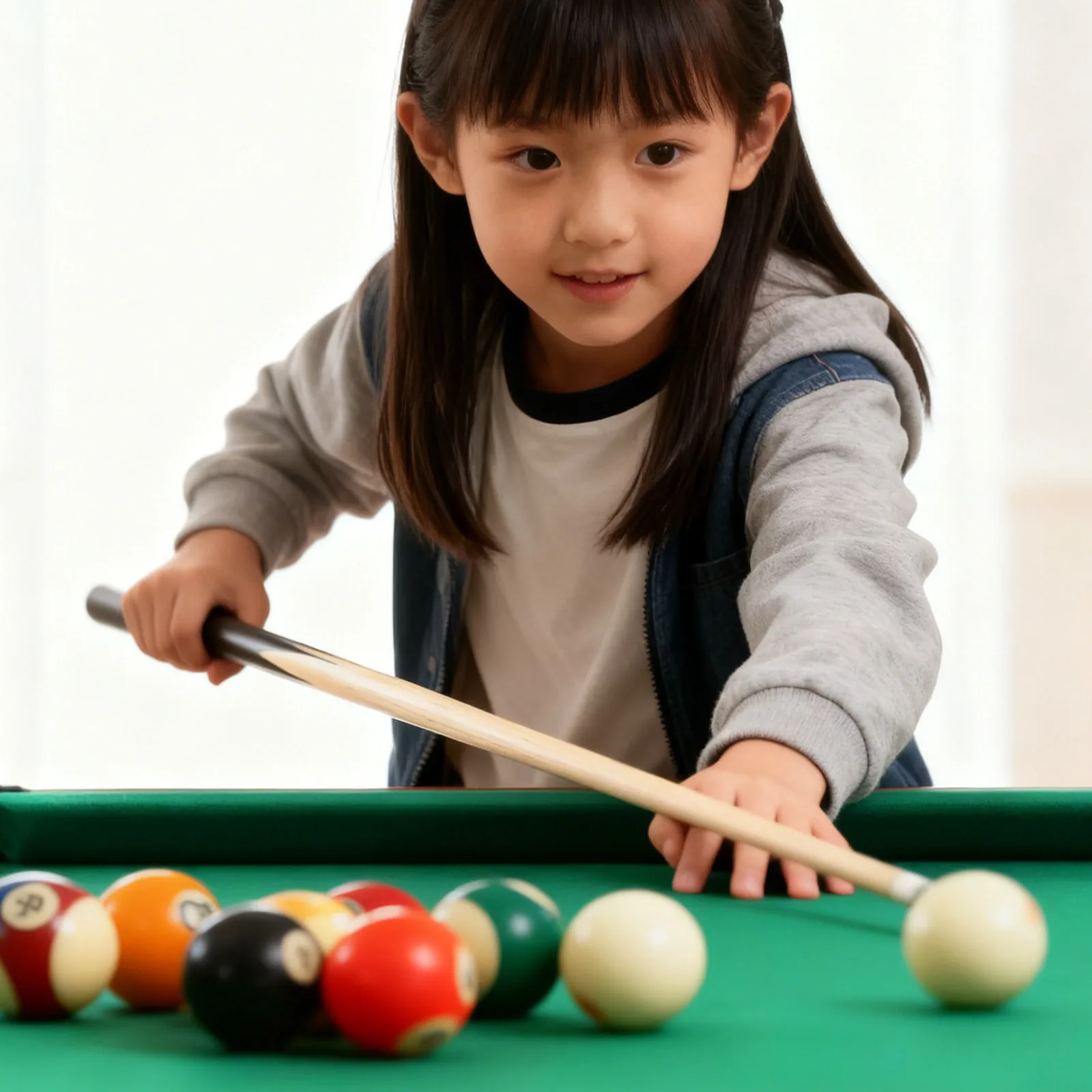 2개 미니 당구 큐 스틱 짧은 풀 큐 나무 디자인 매끄러운 마감 좁은 공간에 이상적 사용 및 보관 용이