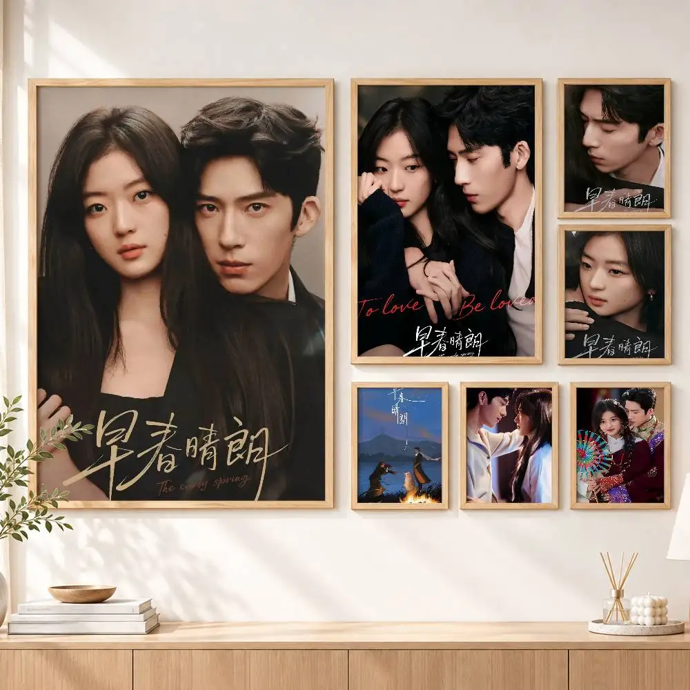 L-Luke and S-Shang Zhitao The Early Spring Quiet Custom HD Waterproof Self Adhesive Wall Art Poster