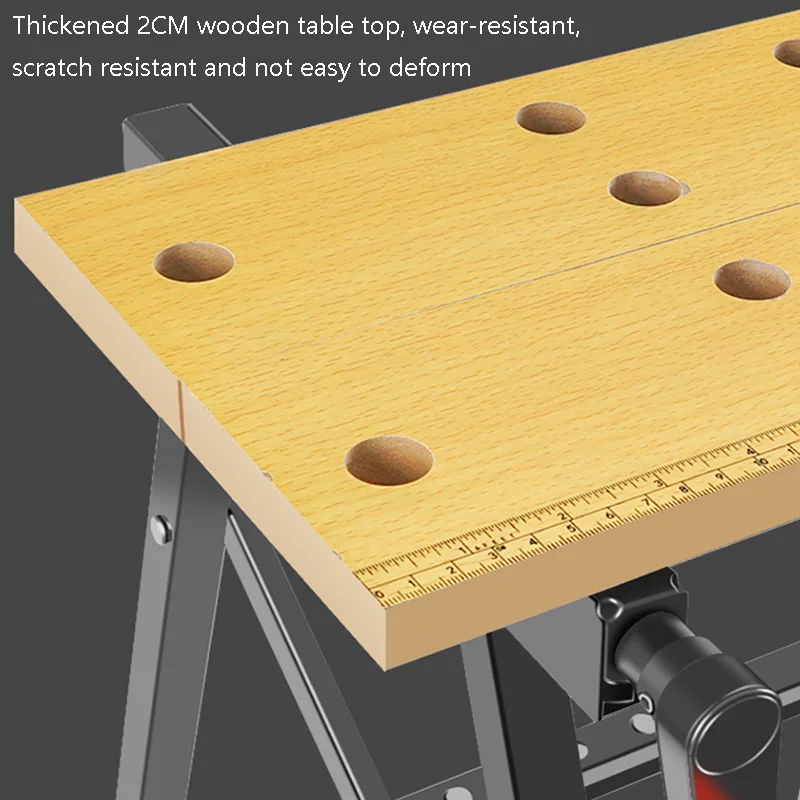 Multifunctional folding inverted carpentry workbench woodworking table table saw portable woodworking saw table decoration tools