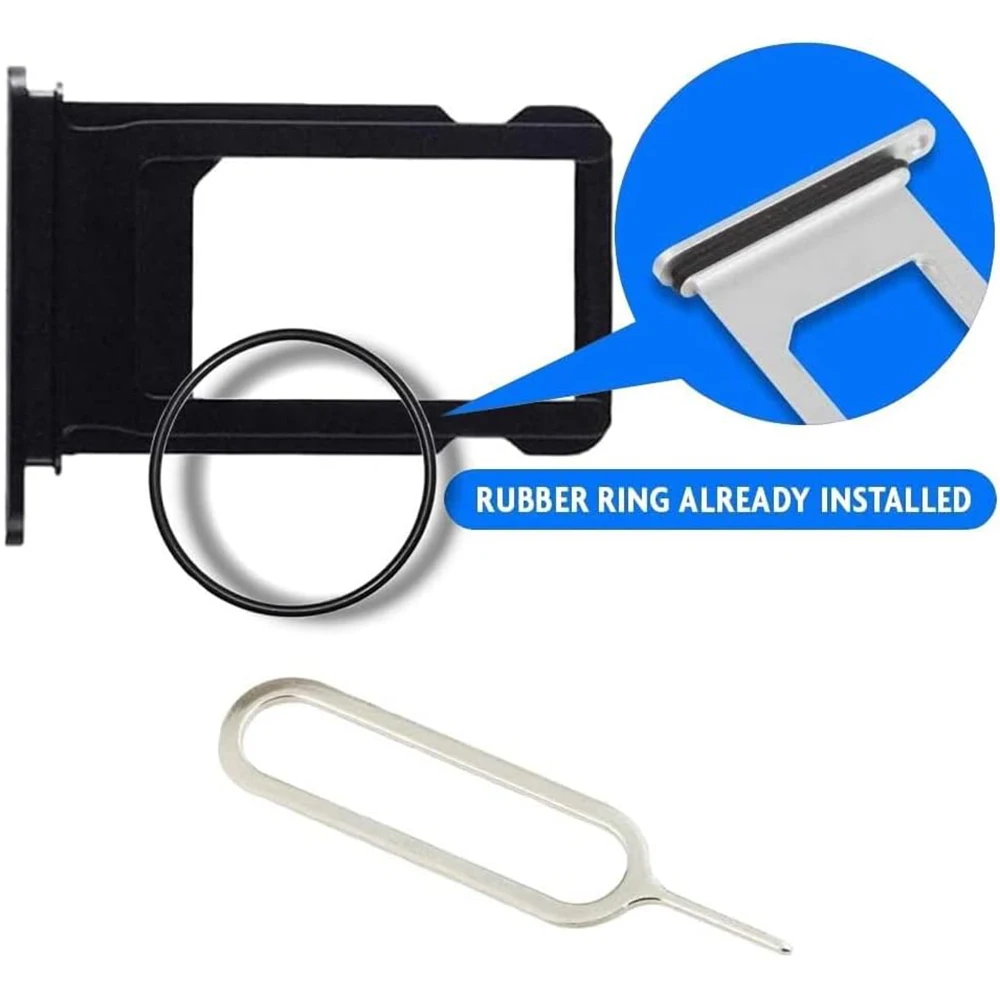 Cavo flessibile per lettore di schede doppia SIM per iPhone 12 e 12 Pro Max Sostituzione connettore adattatore supporto slot doppio vassoio scheda SIM