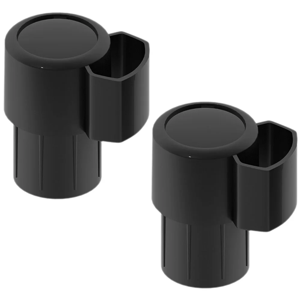 

2 Pcs Saxophone Plug End Musical Instrument Neck Soprano Saxaphone Plastic Alto Saxphone Cap