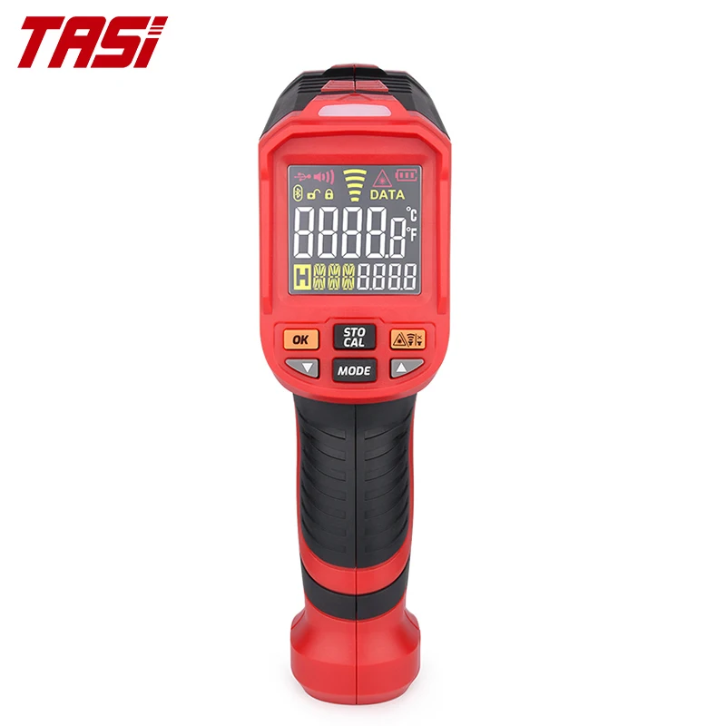 TASI TA603A TA603B TA603C TA603D TA603E Infrared Thermometer 1080 High Temperature Screen Non-Contact Laser Termometro Meter