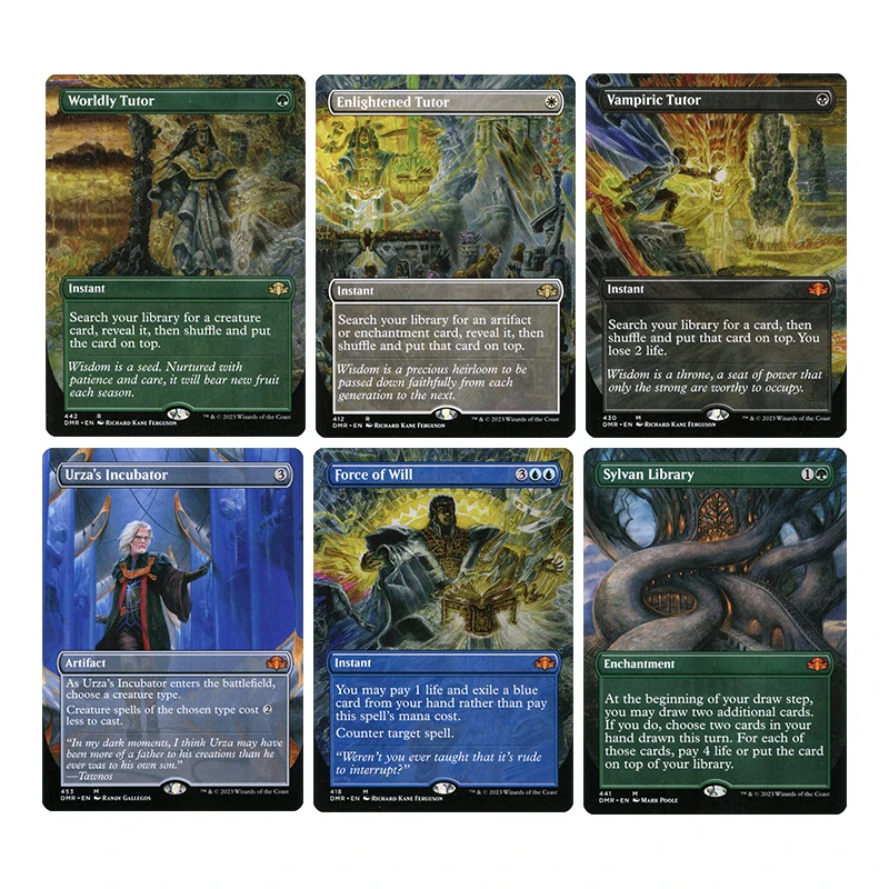 

Diy Magic The Gatherings Storms Коллекционная карточная игра Просвещенный репетитор Force of Will Коллекционная карточка-репетитор-вампира Игрушки в подарок