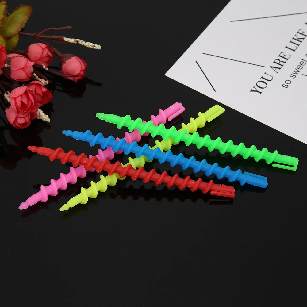 قضبان بيرم الشعر دوامة الشعر بيرم قضبان البلاستيك بكرات شعر طويلة قضبان الشعر بكرو قضبان تجعيد الشعر لتصفيف الشعر #5