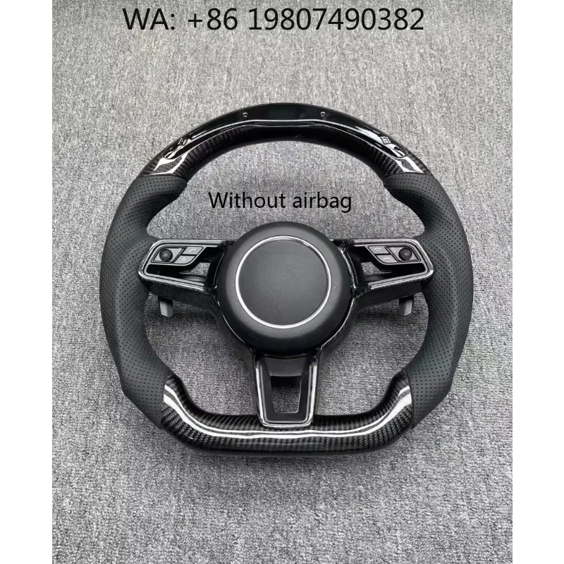 

D-Shaped Forged Carbon Fiber Steering Wheel Hot Modified Upgrade Fit X Series Body Structure Models