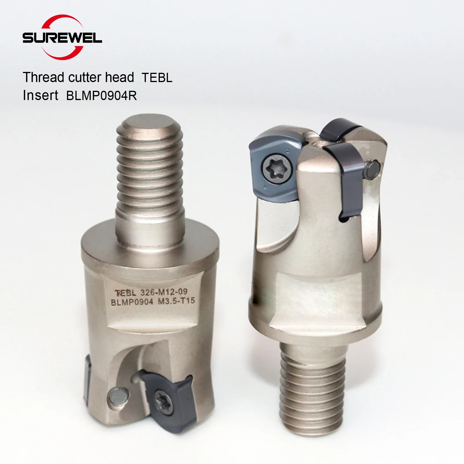 TEBL09 CNC Ferramentas Modular Tipo Fresadora oi-alimentação fresagem TEBL09 Rosca Bloqueio Dentes Tipo Cortador Cabeça Fit Inserir BLMP0904R