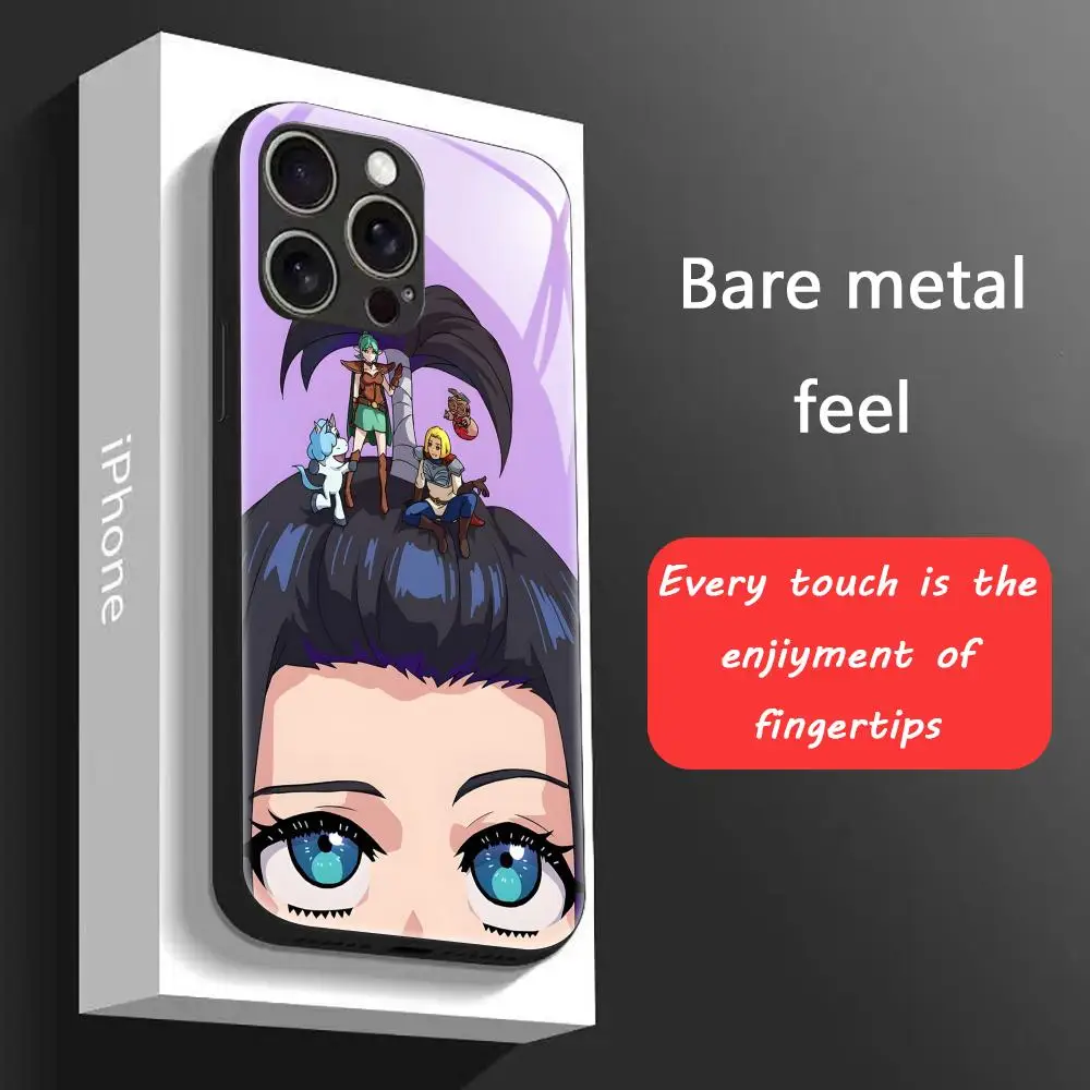 ZENSHU أنيمي كول جراب هاتف آيفون 16 15 14 13 12 11 X XR XS 8 Plus Mini Pro Max الزجاج المغناطيسي جراب هاتف #3