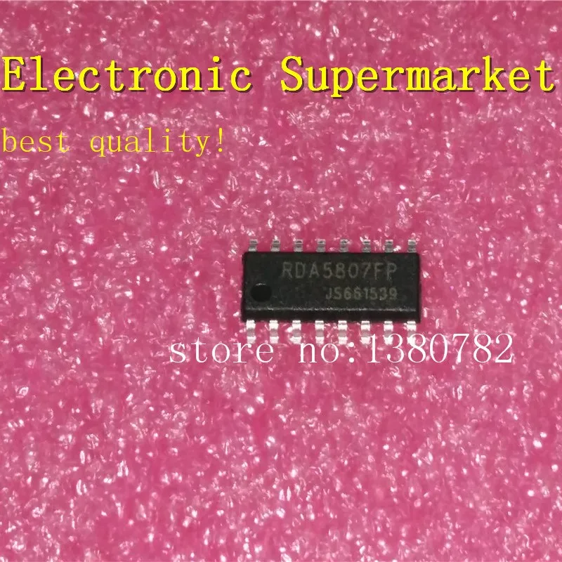 

Free Shipping 50pcs/lots RDA5807FP RDA5807 SOP-16 New original IC In stock!