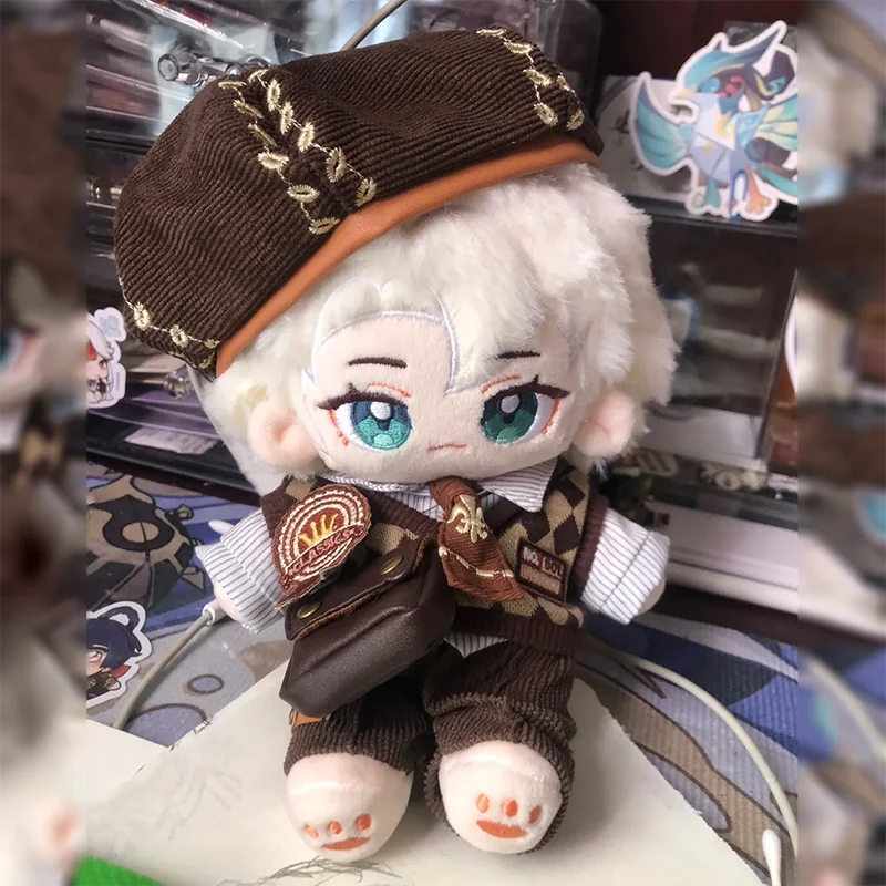 

Плюшевые куклы Альбедо из Genshin Impact, 20 см, милые мягкие игрушки-куклы для детей и взрослых, коллекционные модели, подарки