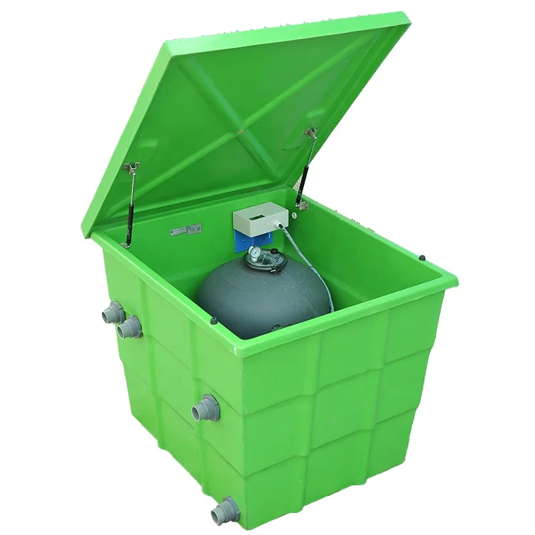 Fiberglass Pool Filtration System Integrated Pool Sand Filter with Pump