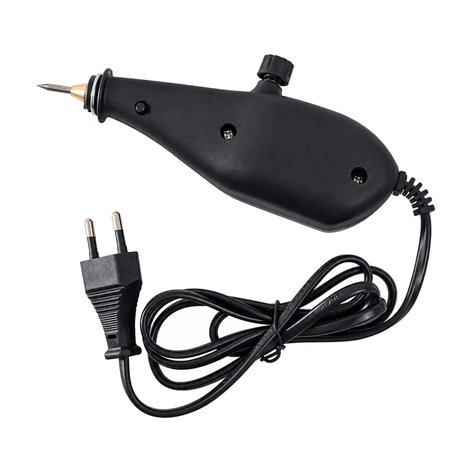 Electric Engraving Pen Metal Wood Stone Carving Tool Adjustable Speed Corded Handheld Engraver for Jewelry Craft Hobby Workshop