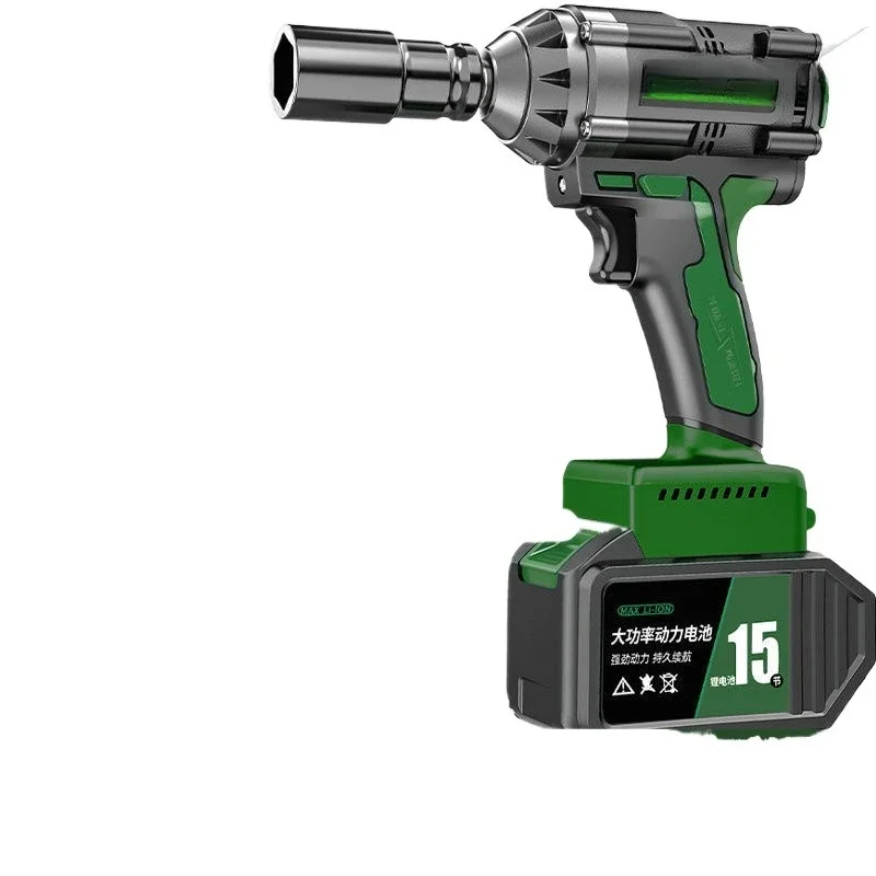 

Brushless Electric Wrench Lithium Battery Charging Impact Wrench Multifunctional Woodworking Shelf Auto Repair