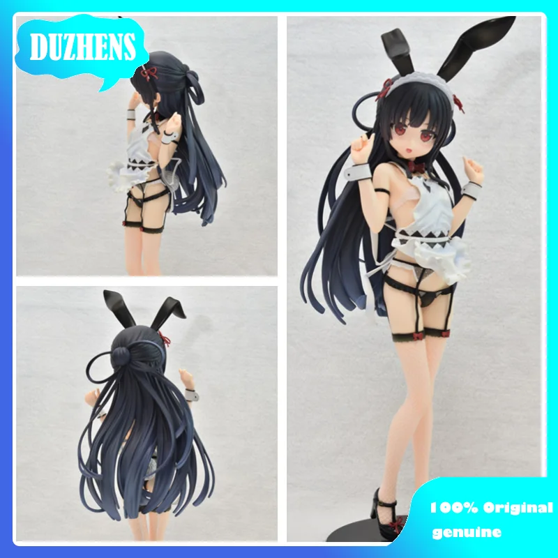 

Фигурки оригинальные: Maitetsu Hachiroku Bunny Girl 1/4 ПВХ фигура аниме модели игрушки Фигурки Коллекция кукла подарок