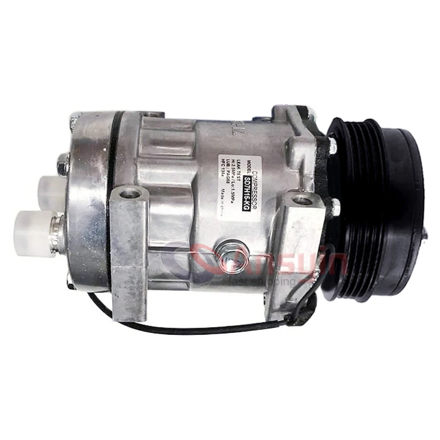 SANDEN SD7H15 CAR AC Air Conditioning Compressor For LAND ROVER DEFENDER LD Pickup 2.5 Td5 JPB101200 TSP0155160 8FK351132231 4PK