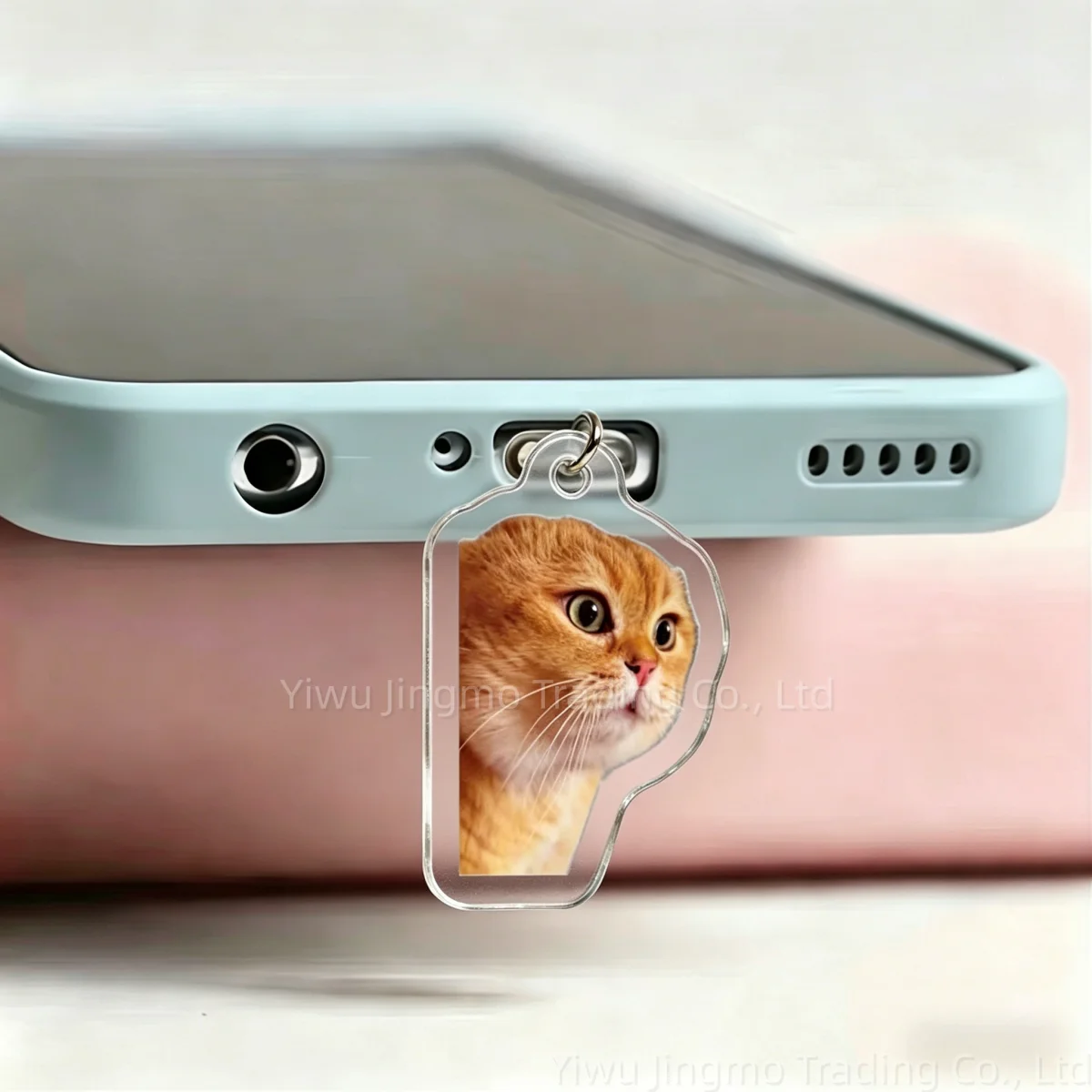 

Lovely Hamster Themed USB C Dust Plug, Funny Meme Acrylic Pendant, Type C Charging Port Dust Stopper, Fashion Ornament USB C