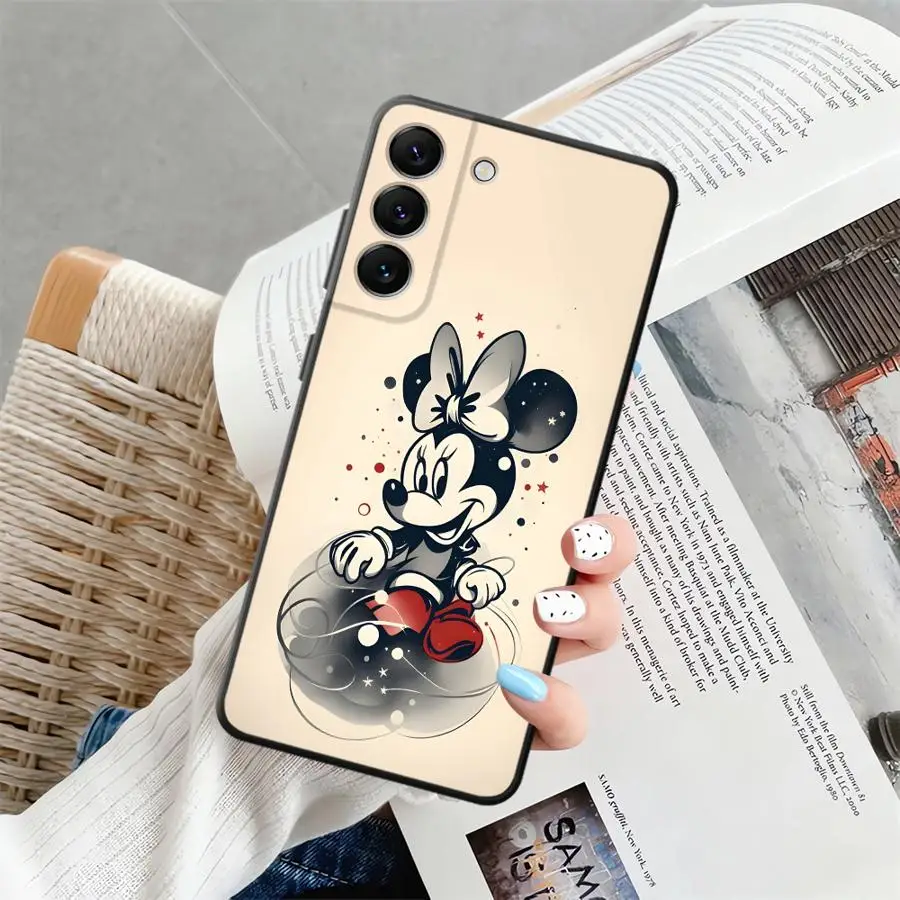 Мягкий чехол для телефона Samsung Galaxy A04 A30 A40 Note 20 Ultra 9 10 A03 A07 A06 A10 A20 A50 A70 A01 A02 A05 Disney