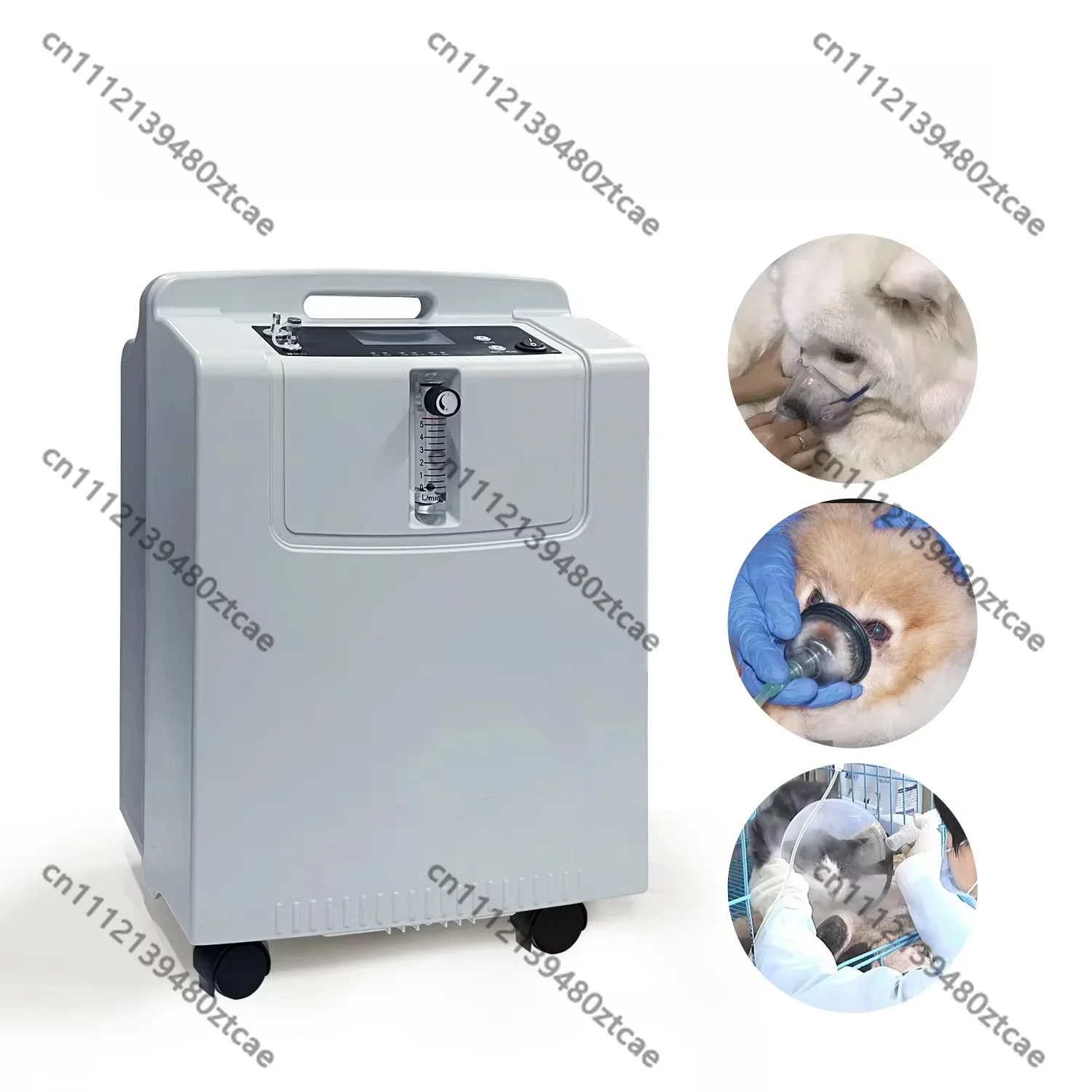 

5L Medical Grade Pet Oxygen Concentrator Household Clinic Animal Oxygen Supply Device Veterinary Health Care Breathing Machine
