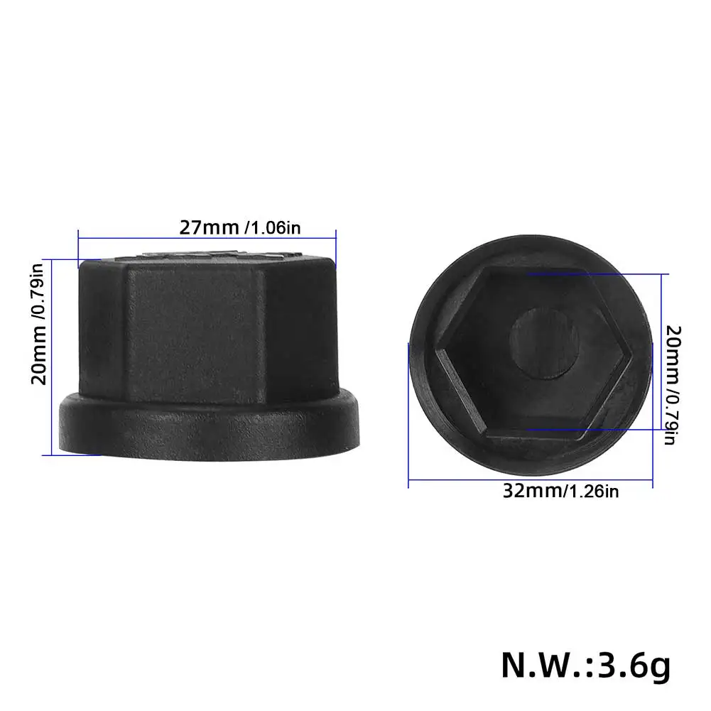 2-10PCS Motor Schraube Kappe Abdeckung Schutz Staub Abdeckung Motor Welle Mutter Schutz Rocker Welle Mutter für kukirin G2 Master Zubehör