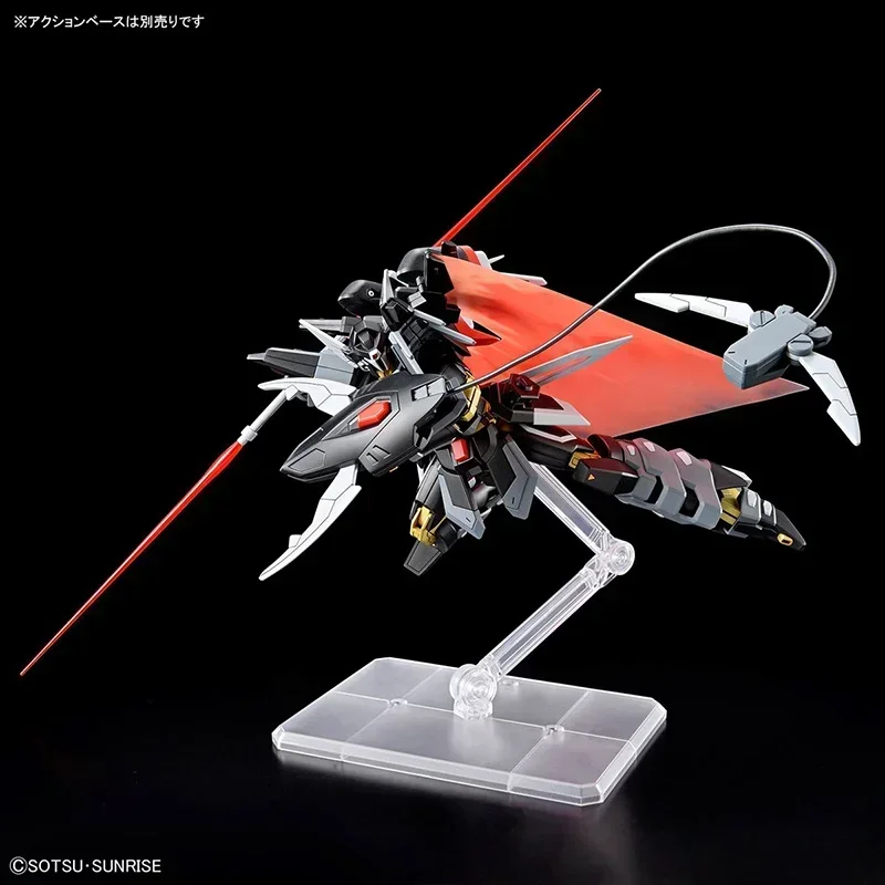 In Voorraad Originele Bandai Gundam HG 1/144 Black Knight Squad Shi-Ve.a Seed Freedom Anime Action Figure Model Assemblage Speelgoed geschenken