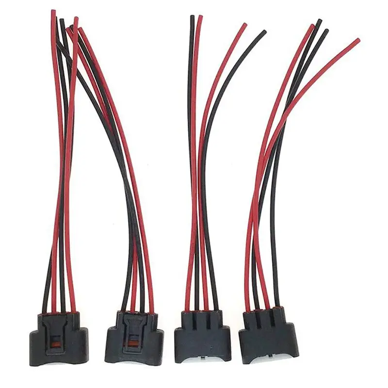 AU28-24PCS Ignition Coil Female Connector Plug Harness Pigtail 2AZFE1ZZFE For HS250H Pontiac Camry Corolla RAV4