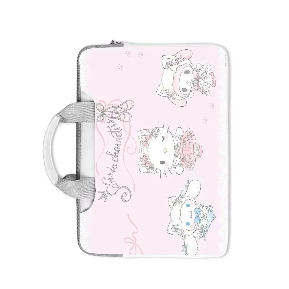 

Cartoon Hello Kitty Kuromi Portable Laptop Bag Protective Sleeve Storage Bag for Macbook 12 13 14 15.6 16 Inch Macbook Air ASUS