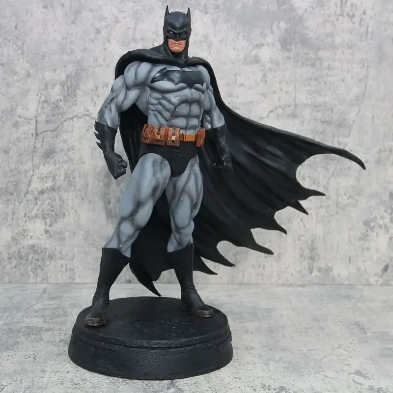 38cm Gk Anime Figures Toy Batman Model Comics Dark Knight  Large Justice League Standing Batman Figurines Model Ornaments Gifts