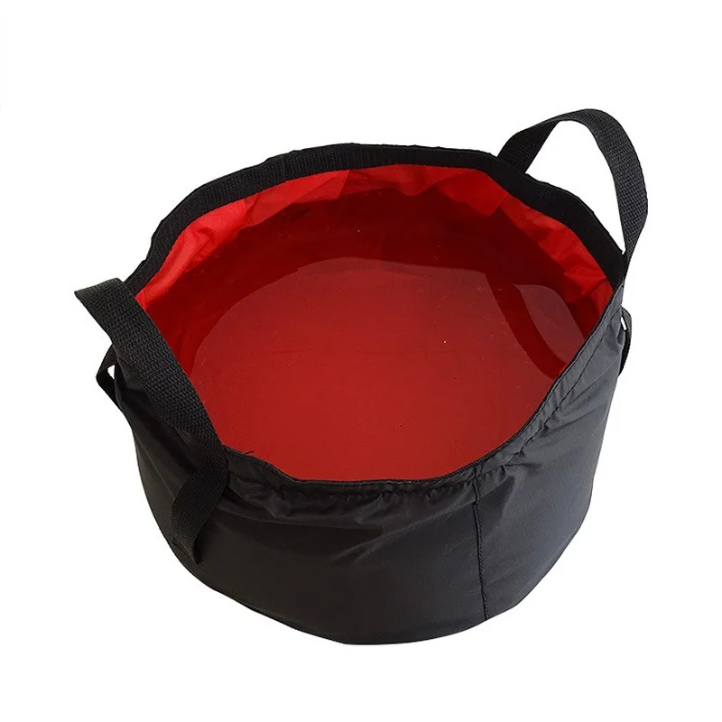 8.5L Collapsible Wash Basin Foot Washbasin Travel Fishing Hiking Outdoor Camping Protable Folding Bucket Water Container