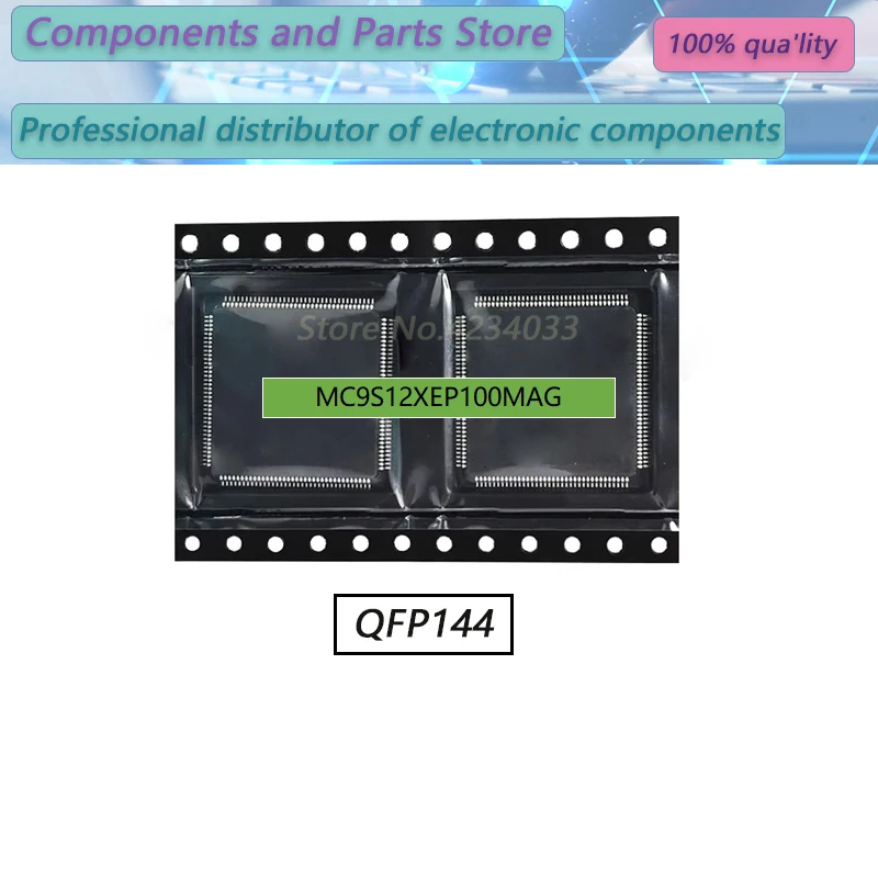 1PCS MC9S12XEP100MAG  QFP144 New Original Stock