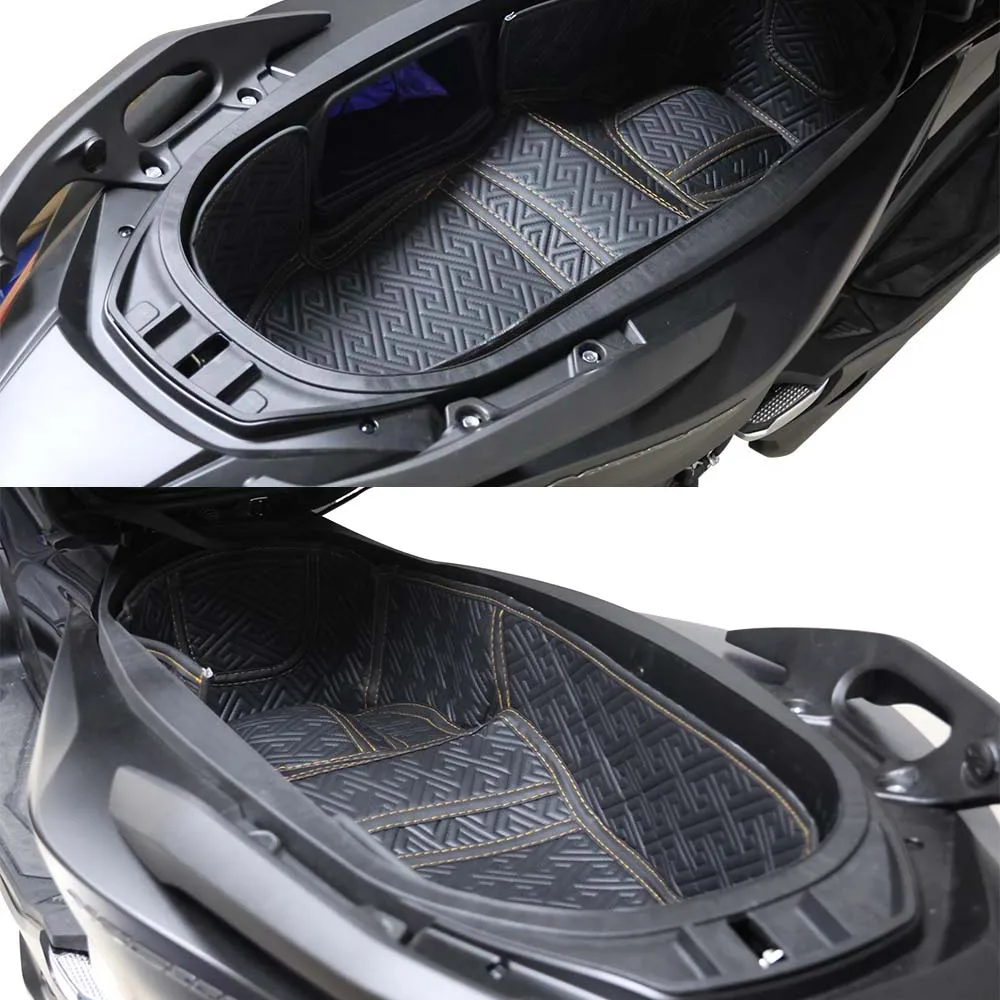 Couvercle De Commutateur De Serrure Électrique Siège - Rouge - Compatible Honda Forza 125 / 250 NSS 2018-2023 - Accessoire Moto Premium En Aluminium CNC