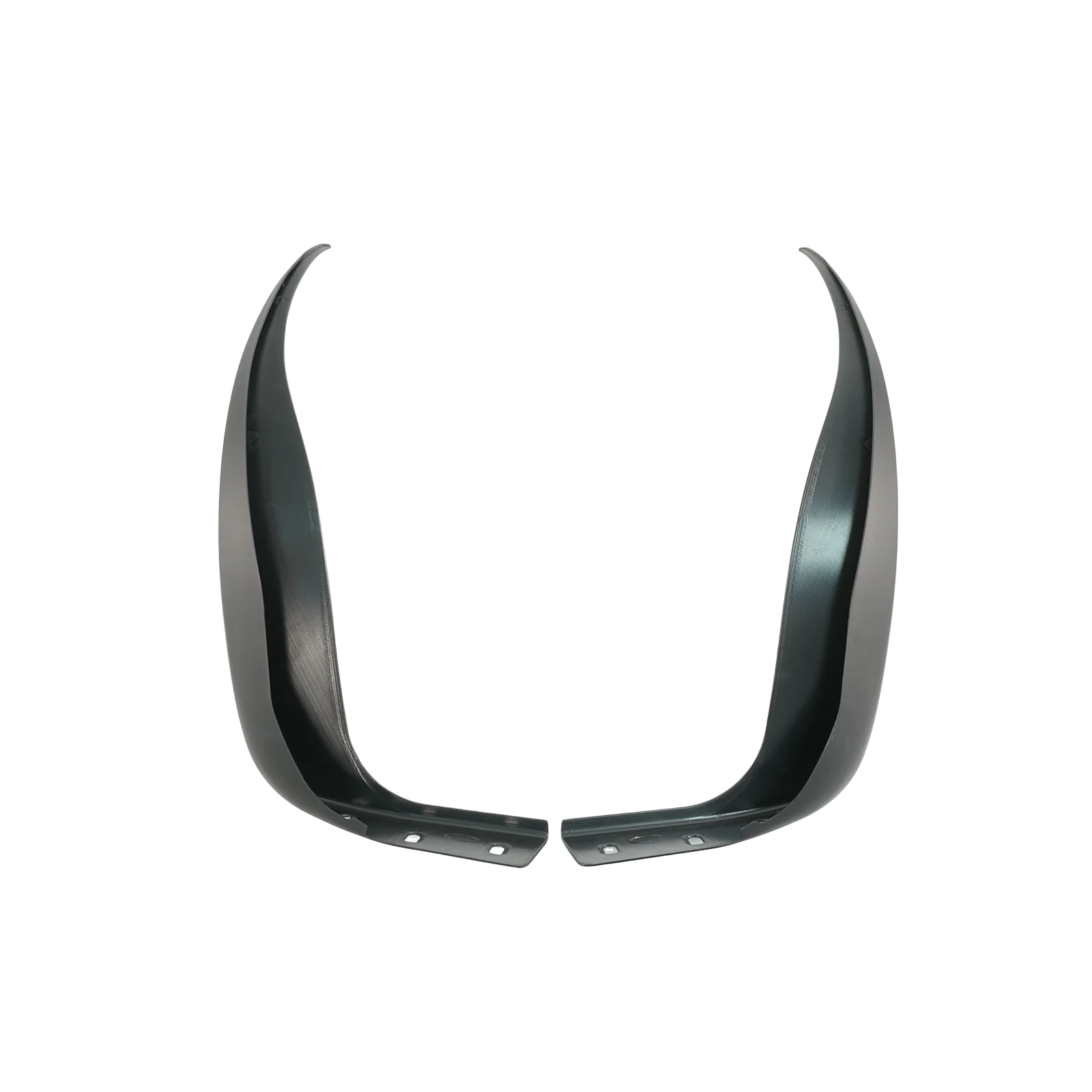 لسيارة كورفيت C6 Z06 ZR1 2005-2013 الجانب الأيسر والأيمن الخلفي سبلاش الحرس الطين اللوحات طقم الجسم ماتي/ألياف الكربون الأسود اللامع نمط