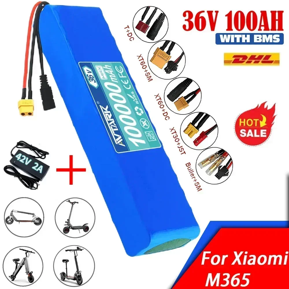 

2024 New upgrade 10S3P 36V Battery 600W 42V 18650 Battery Pack for Xiaomi M365 Pro Ebike Bicycle Scooter Inside with 20A BMS